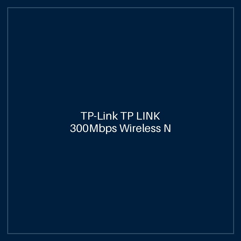 TP-Link TP LINK 300Mbps Wireless N ADSL2+ Modem Router