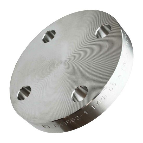 Blind Forged Flange UNE-EN-1092-1. Stainless Steel A316L
