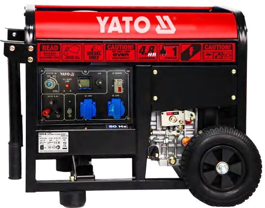 Open frame type diesel gensets