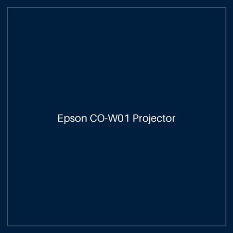 Epson CO-W01 Projector