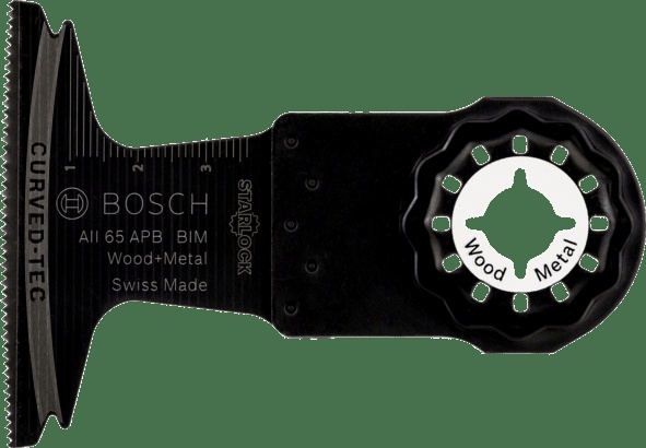 Bosch Multicutter accessory: BIM plunge cut saw blade AII 65 APB Wood and Metal 40 x 65 mm