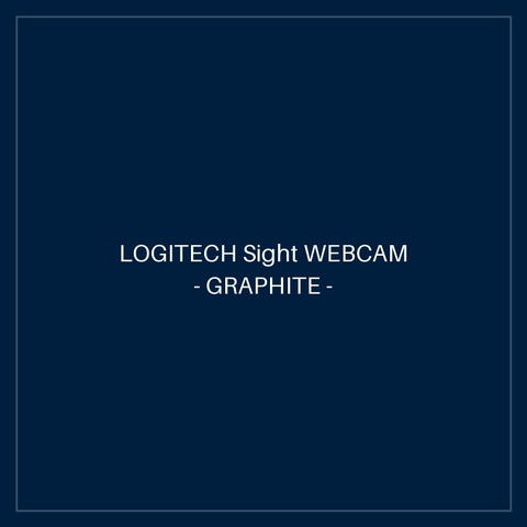 LOGITECH Sight WEBCAM - GRAPHITE - USB - WW-9004