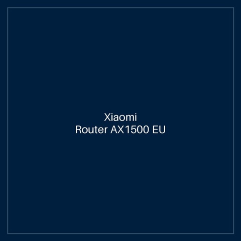 Xiaomi Router AX1500 EU