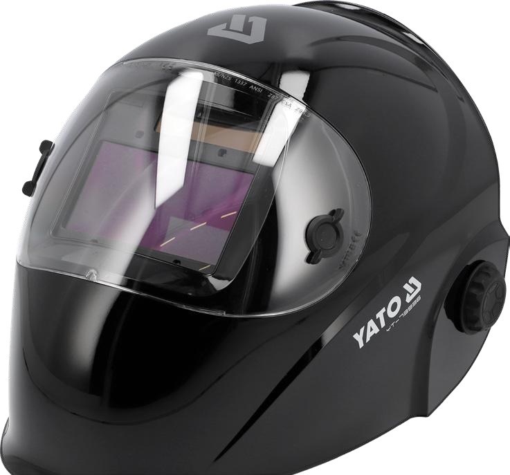 Auto-darkening welding helmet