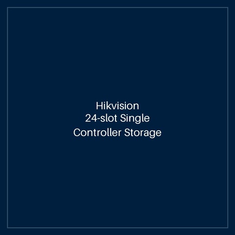 Hikvision 24-slot Single Controller Storage