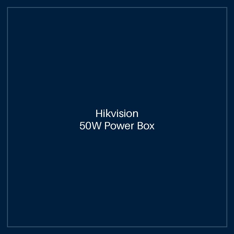 Hikvision 50W Power Box