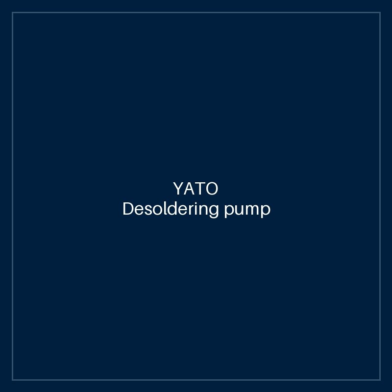 Desoldering pump
