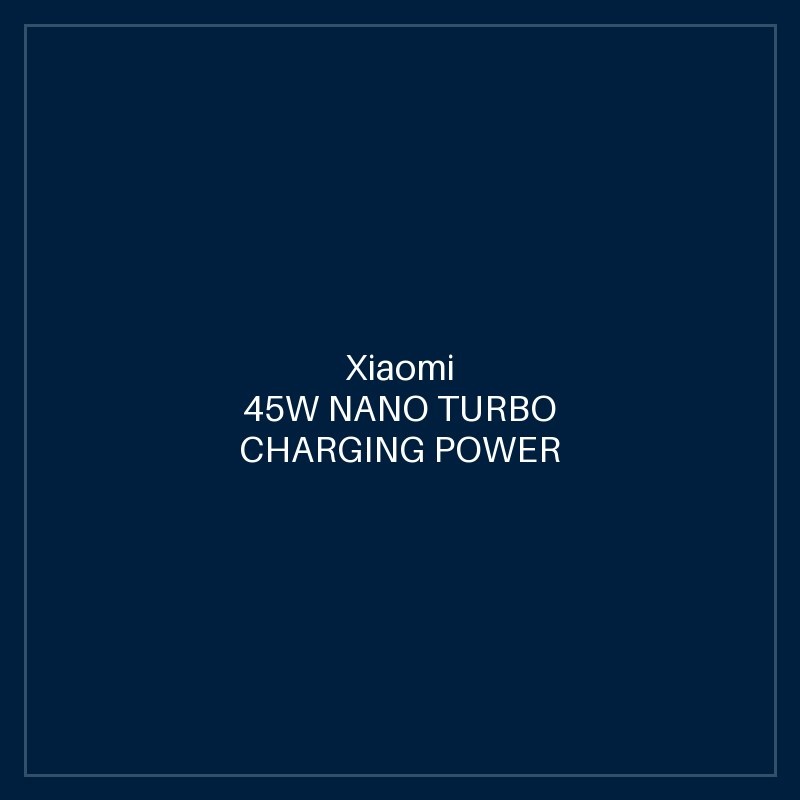 XIAOMI 45W NANO TURBO CHARGING POWER ADAPTER (2-PORT) UK