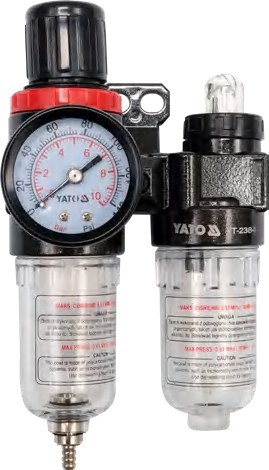 Air filter regulator and lubricator