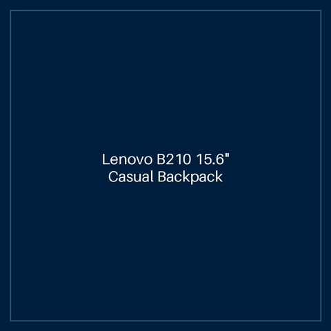 Lenovo B210 15.6" Casual Backpack