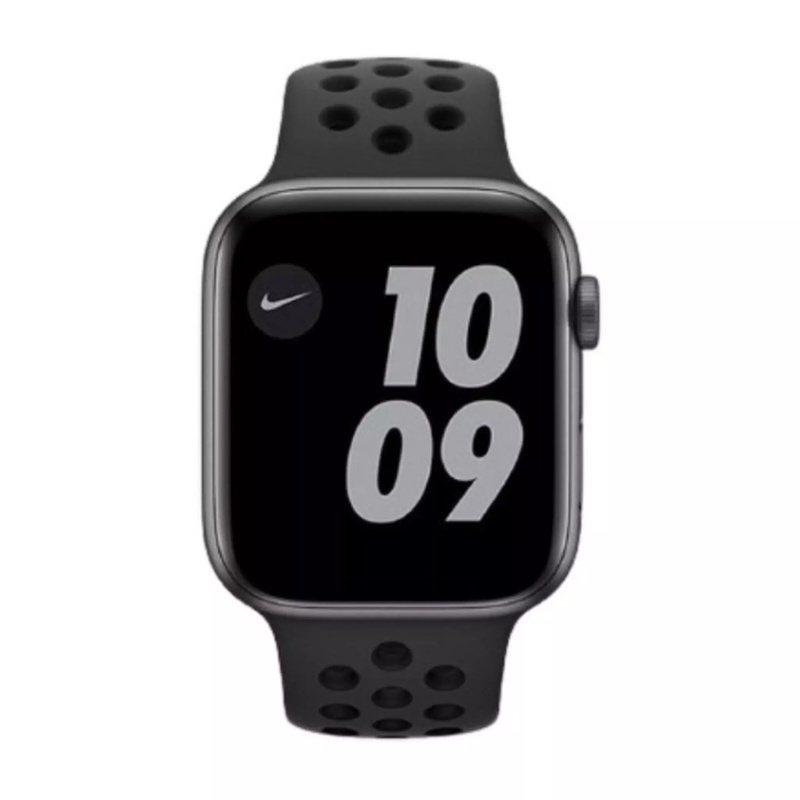 APPLE WATCH NIKE SERIES 6 GPS, 40MM SPACE GREY ALUMINIUM CASE WITH ANTHRACITE/BLACK NIKE