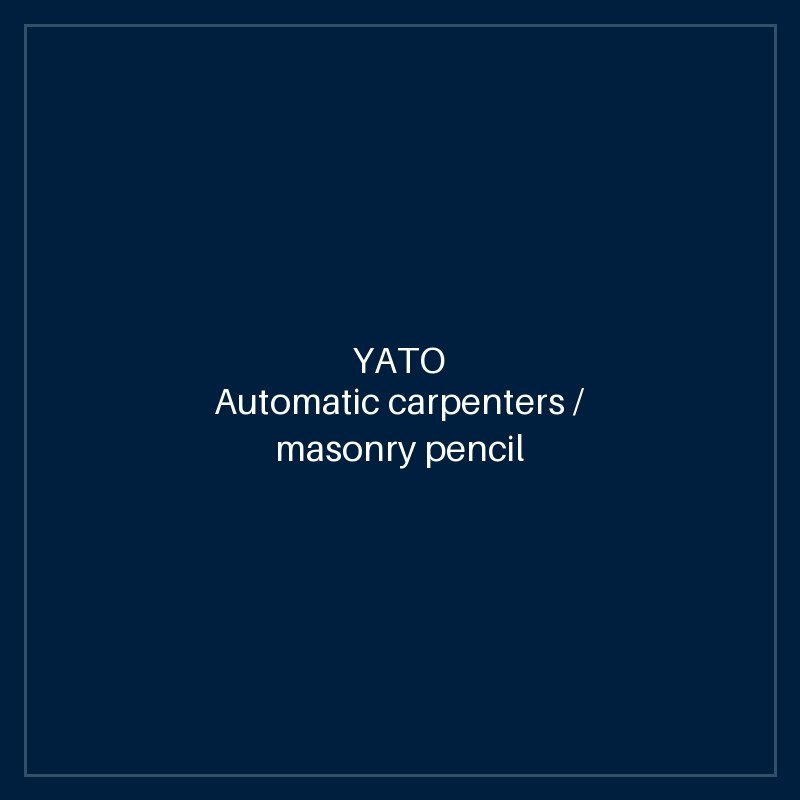 Automatic carpenters / masonry pencil