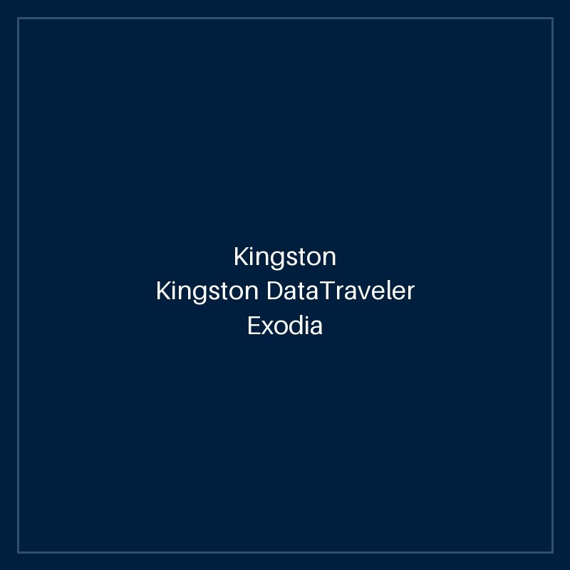 Kingston DataTraveler Exodia 64GB USB 3.2
