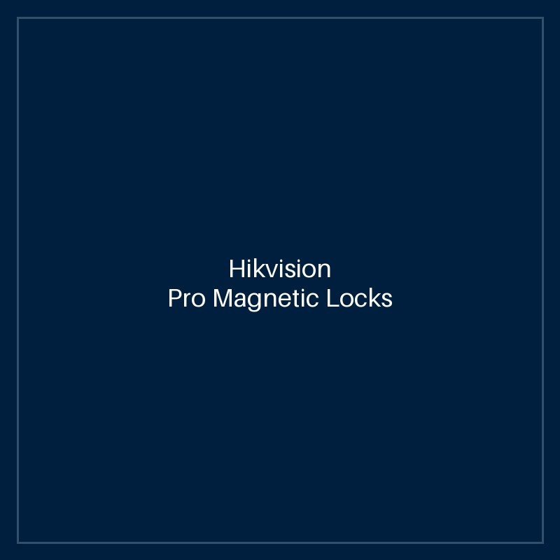 Hikvision Pro Magnetic Locks
