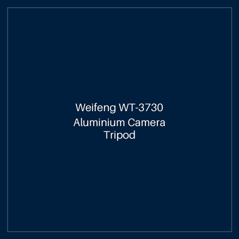 Weifeng WT-3730 Aluminium Camera Tripod