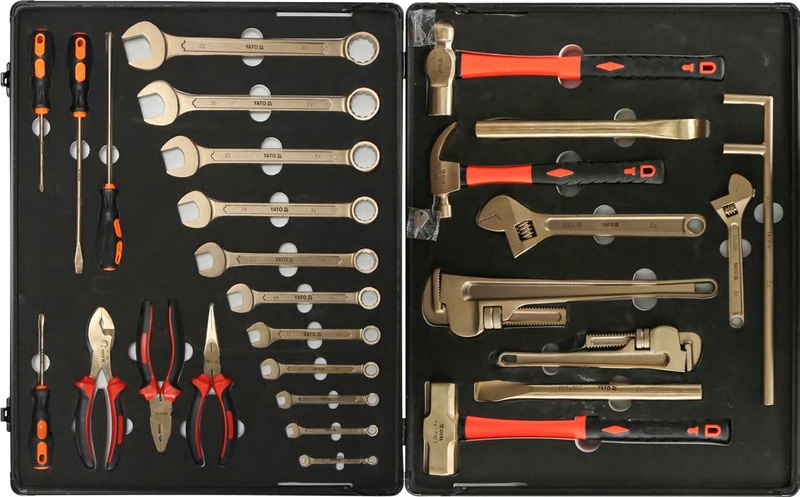 Non-sparking tool set 23200 g