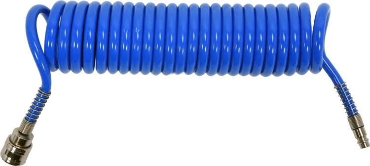 Reinforced air hose with quick couplers 8