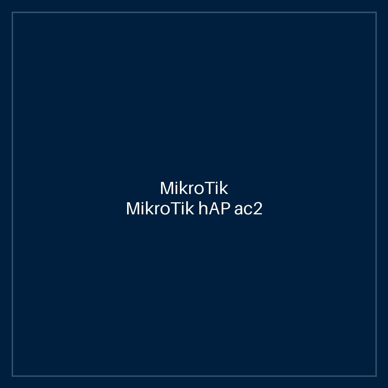MikroTik hAP ac2 Dual-Band Router