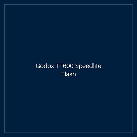 Godox TT600 Speedlite Flash
