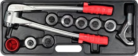 Lever tube expander