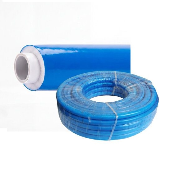 Isolated Multilayer Pipe PEXb-AL-PE Roll Color Blue