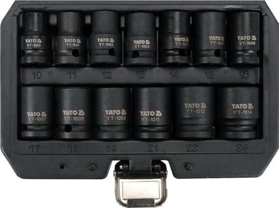 Impact socket set