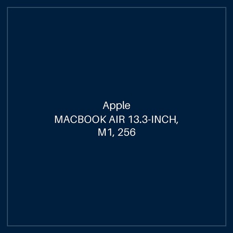 MACBOOK AIR 13.3-INCH, M1, 256 GB SSD, GOLD [FRENCH KEYBOARD]