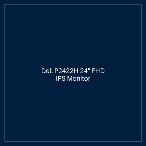 Dell P2422H 24" FHD IPS Monitor