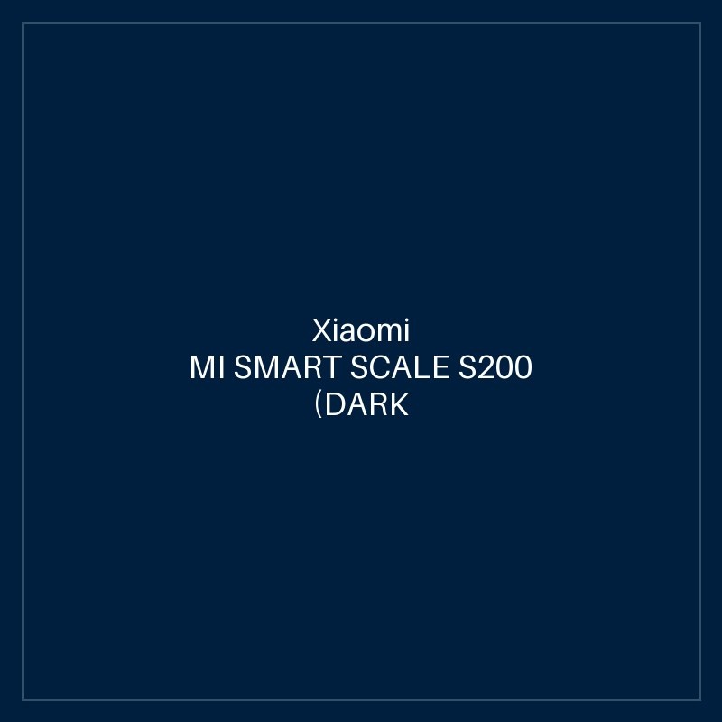 MI SMART SCALE S200 (DARK GREY)