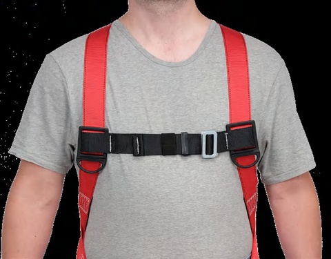 Safety harness for working at height