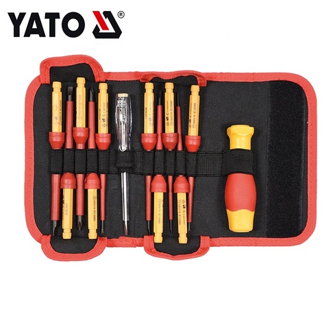 Insulated changeable screwdriver set