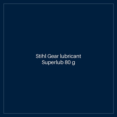 Stihl Gear lubricant Superlub 80 g Tube