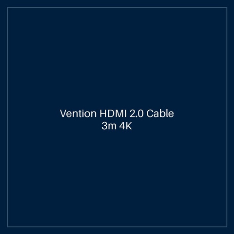 Vention HDMI 2.0 Cable 3m 4K