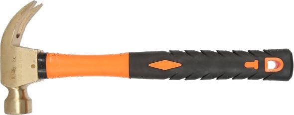 Non-sparking claw hammer 300 mm