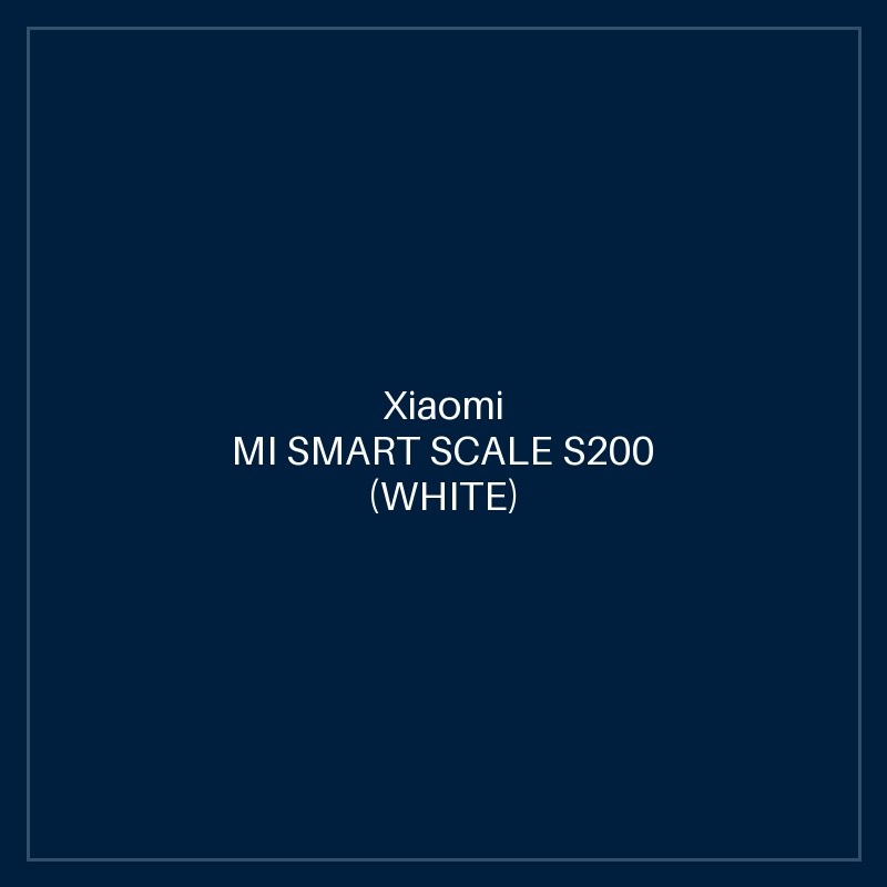 MI SMART SCALE S200 (WHITE)