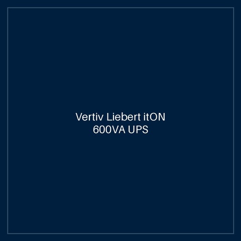 Vertiv Liebert itON 600VA UPS