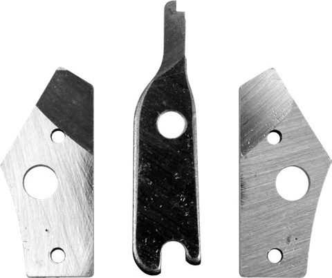 Spare blades for metal sheet nibbler