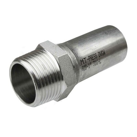 Male Connector Stainless Steel MT-Press