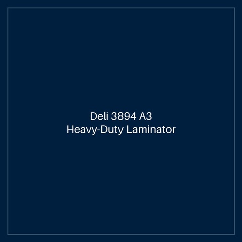 Deli 3894 A3 Heavy-Duty Laminator
