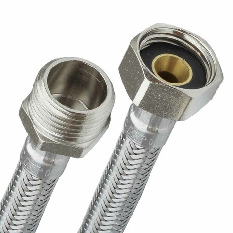 M-F DN8 Stainless Steel Flexible Connection M3/8″ x F3/8″
