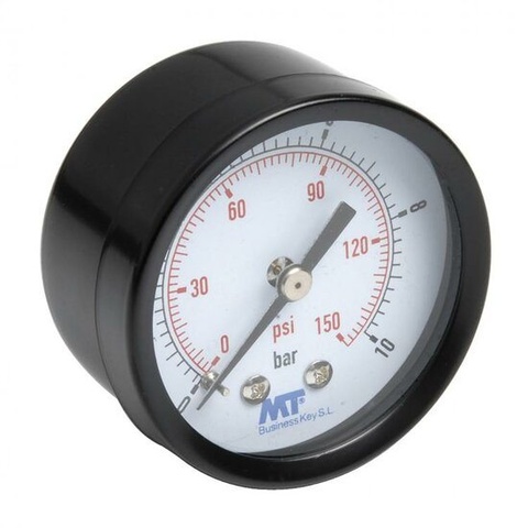 Dry Sphere Pressure Gauge DN50 Brass Back Connection 1/4”