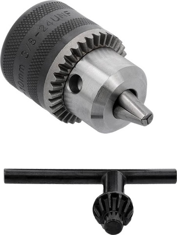 Key-type drill chuck