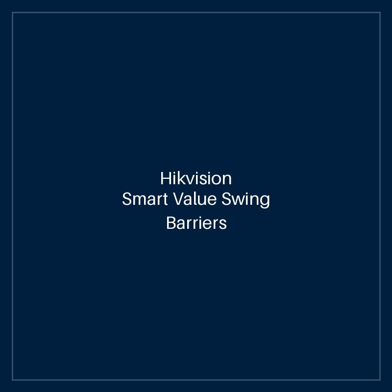 Hikvision Smart Value Swing Barriers