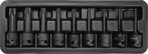 Impact bit socket set