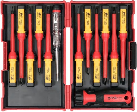 Insulated screwdriver set