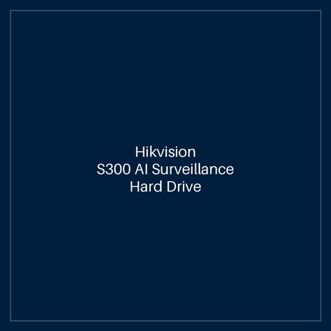 Hikvision S300 AI Surveillance Hard Drive 8TB