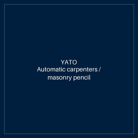 Automatic carpenters / masonry pencil