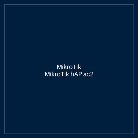 MikroTik hAP ac2 Dual-Band Router