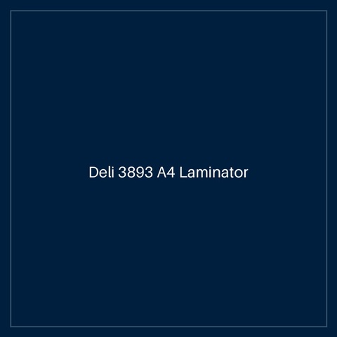Deli 3893 A4 Laminator