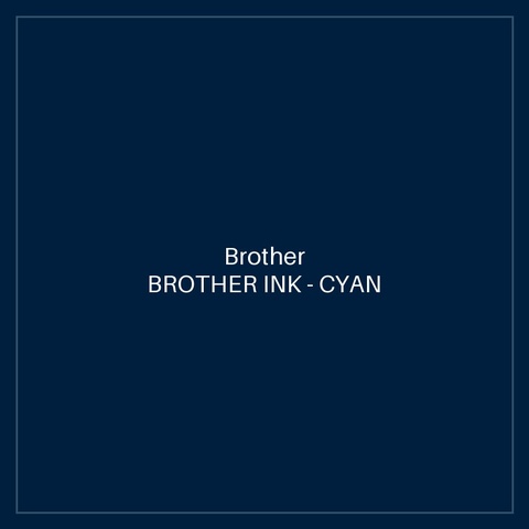 Brother BROTHER INK - CYAN